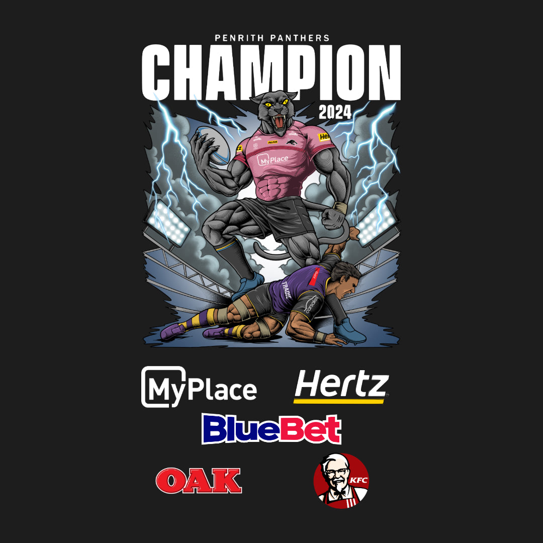 2024 Champions - penrith panthers limited edition